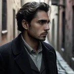 Home 15 Joaquin Phoenix의 조커 연기 연구 - A deeply expressive, highly detailed portrait of a gaunt man, mid-twenties to early thirties, with s...