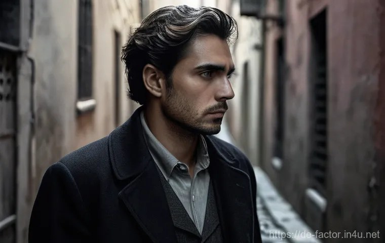 Joaquin Phoenix의 조커 연기 연구 - A deeply expressive, highly detailed portrait of a gaunt man, mid-twenties to early thirties, with s...