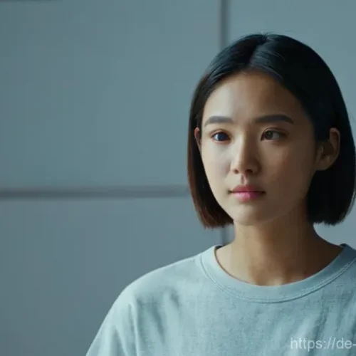 Home 25 Jennifer Lawrence와 헝거 게임 오디션 비화 - **The Audition's Spark:** A young woman in her early twenties stands in a softly lit, minimalist aud...